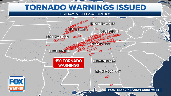 All Tornado Warnings