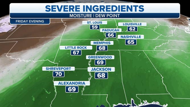 Threat For Severe Weather Outbreak Stretches From Gulf Coast To Ohio ...