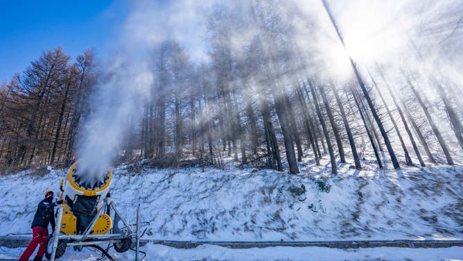 How ski resorts make their own snow when Mother Nature doesn't