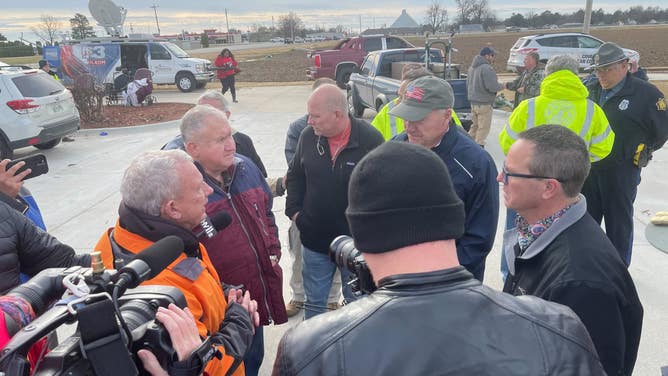Tornado damage in Monette, AR 12/21