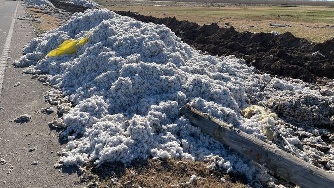 Tornado damage in Leachville, AR 12/21