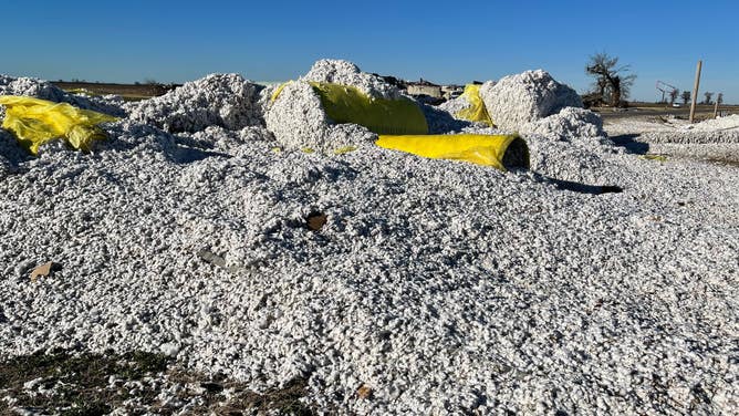 Tornado damage in Leachville, AR 12/21