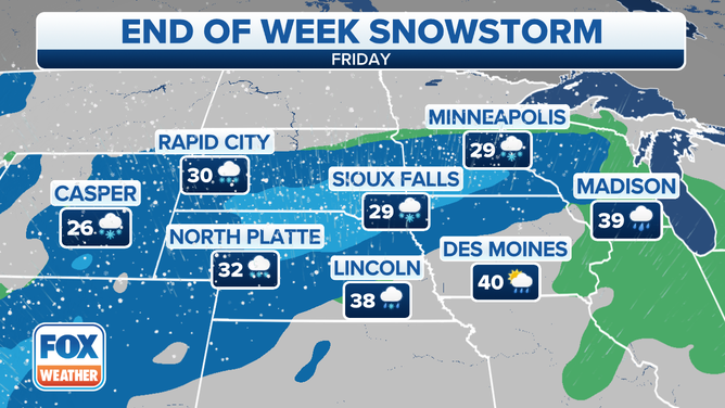 Forecast for Friday, Dec. 10, 2021.