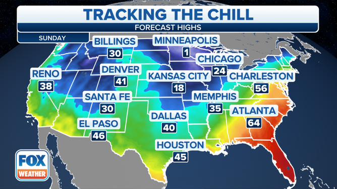 Plains Chill Expands Daily Highs3