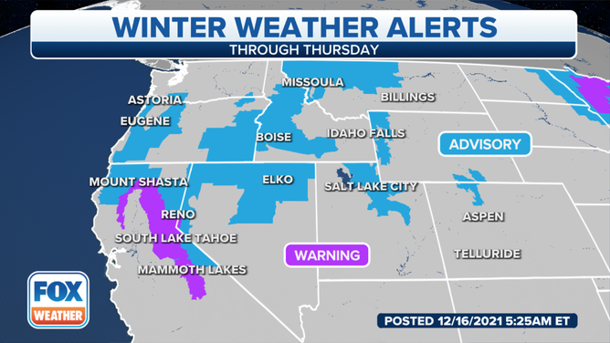 West Winter Alerts