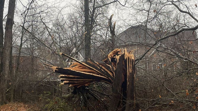 Damage in Coffee County, Tennessee 12-6-21