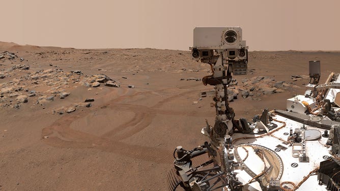 NASA Mars rover takes a selfie on Mars