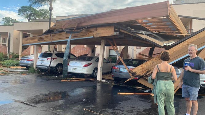 1 Injured As Tornado Sweeps Through Fort Myers, Florida | Fox Weather