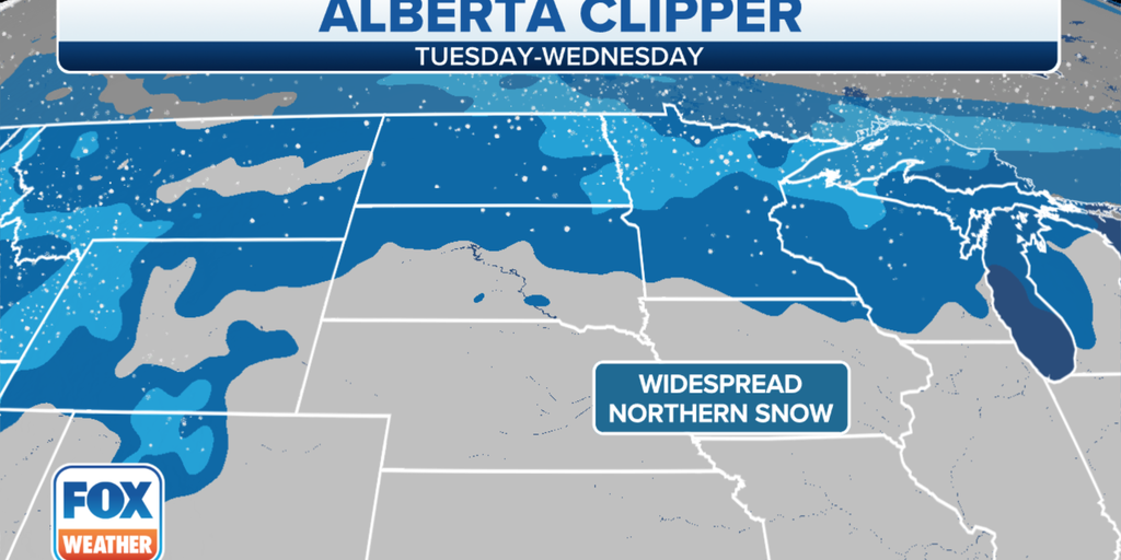 Midweek Alberta Clipper To Bring Next Round Of Snow To Upper Midwest ...