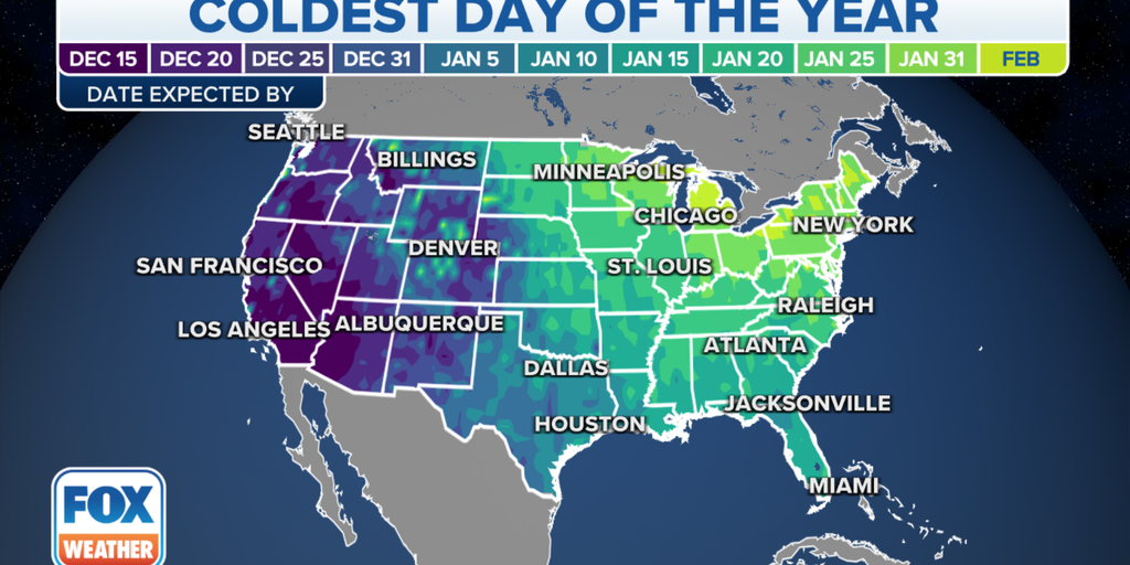 When Is The Coldest Time Of Year? | Fox Weather