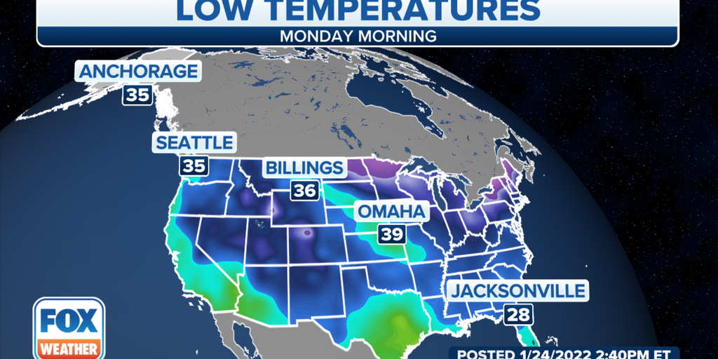 Parts of Florida were colder than Alaska on Monday morning Fox Weather