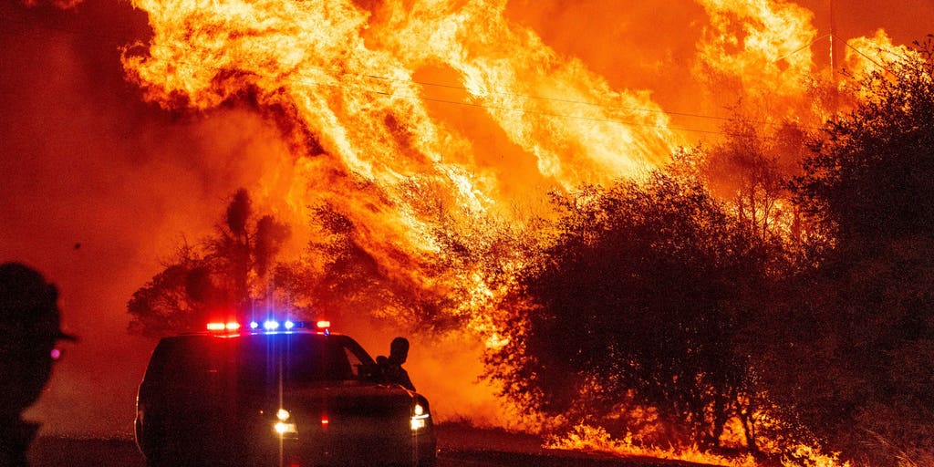 What is the difference between a controlled and contained fire?