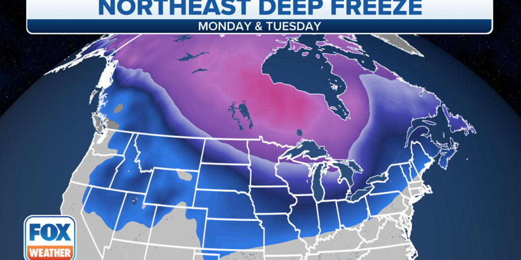 Next blast of arctic air invades Midwest, Northeast early next week ...