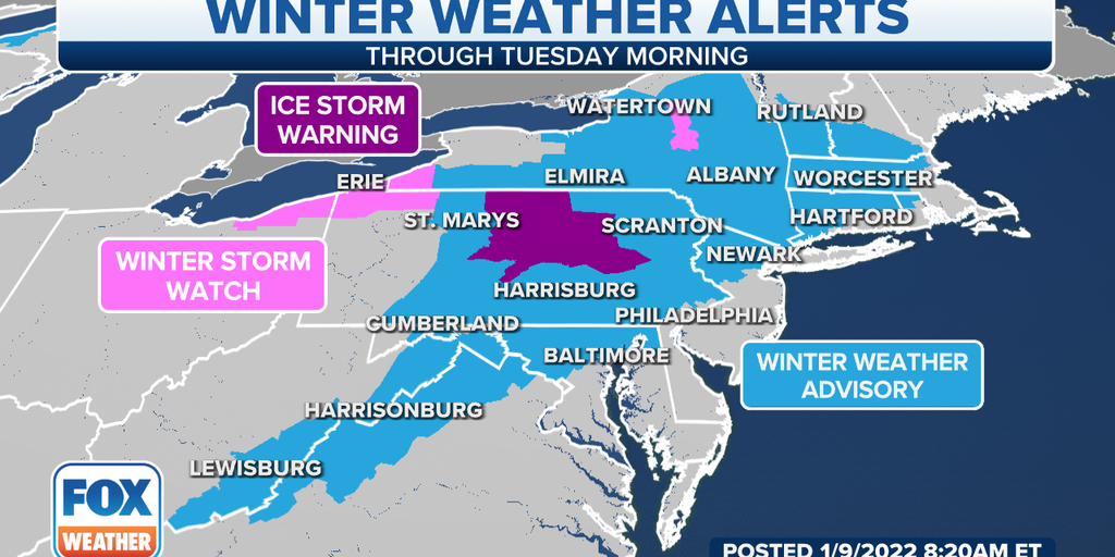 northeast travel weather