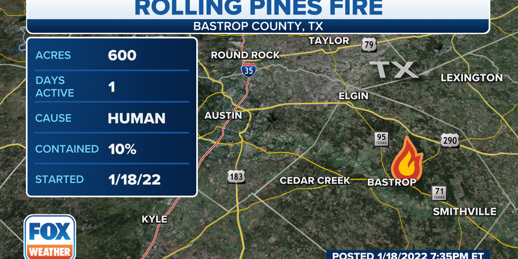 Evacuations Underway After Wildfire At State Park In Central Texas Fox Weather 7947