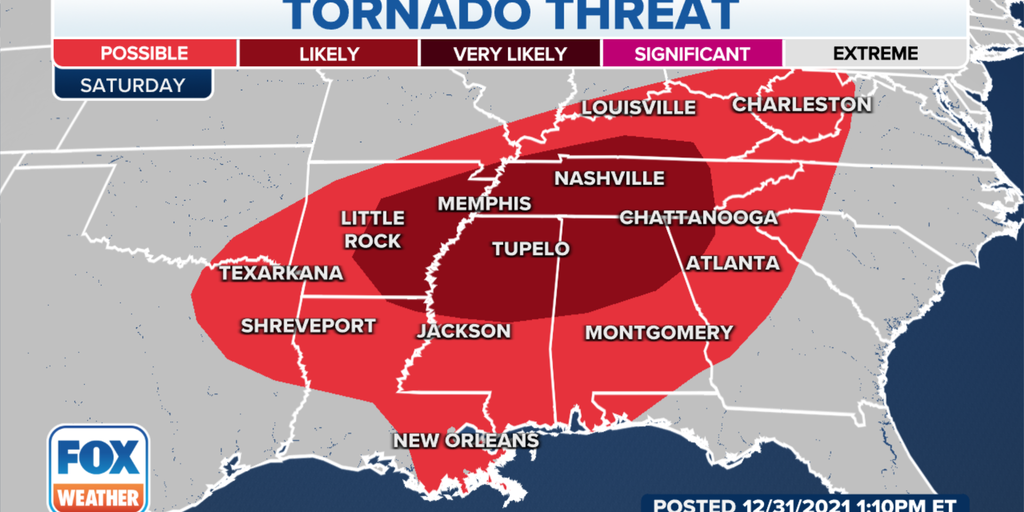 Severe storms with tornadoes, damaging winds and flash flooding ...