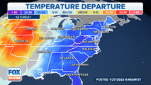 Millions in the Eastern US to feel winter's cold grip this weekend