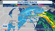 Winter storm blanketed South in snow, rain for coastal Northeast