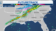 Severe storms threaten East Texas, lower Mississippi Valley late Wednesday