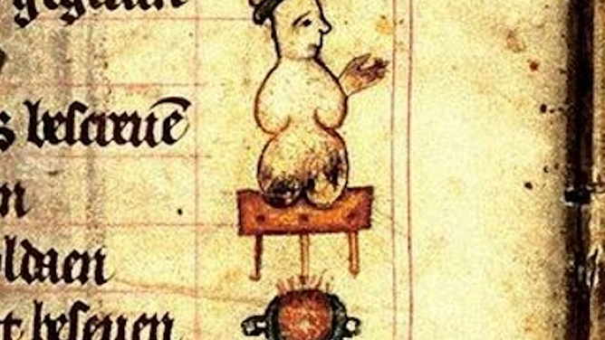 According to Eckstein, one of the earliest images of a snowman appears in a prayer book, dated 1308.