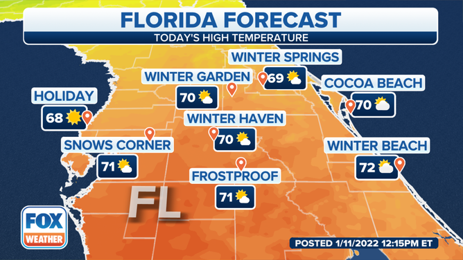 Florida towns with Winter-themed names.