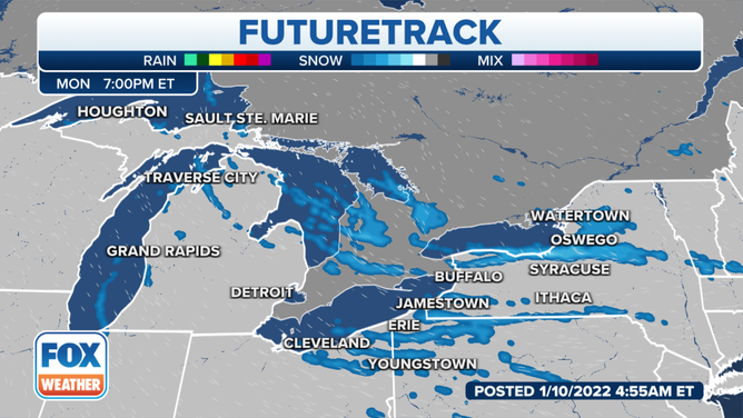 Lake-effect Snow Could Dump Up To 2 Feet In Great Lakes Snowbelts | Fox ...