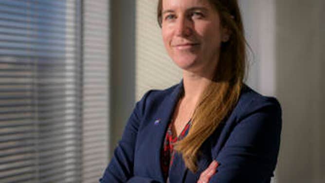 Portrait of Dr. Kate Calvin, Monday, Jan. 10, 2022, NASA Headquarters Mary W. Jackson building in Washington. Photo Credit: (NASA/Bill Ingalls)