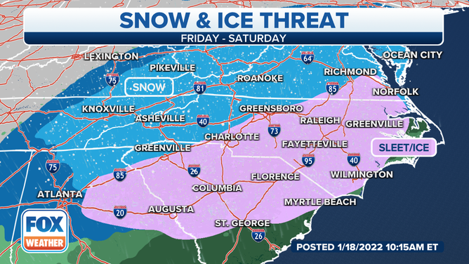 Southeast Ice Setup