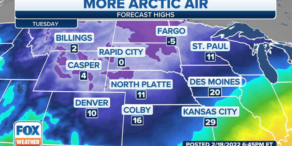 Bundle up: Arctic air to move into Northern, Central Plains this week ...