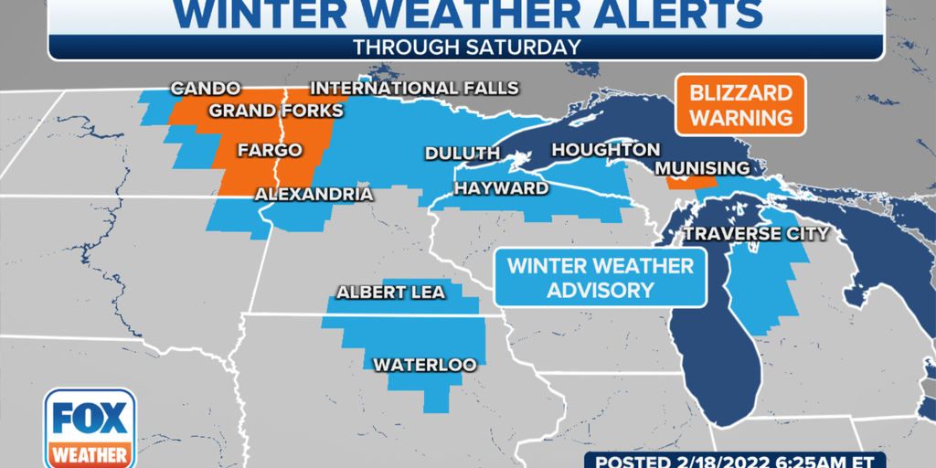 Blizzard Conditions, Dangerous Snow Squalls Impact Great Lakes | Fox ...