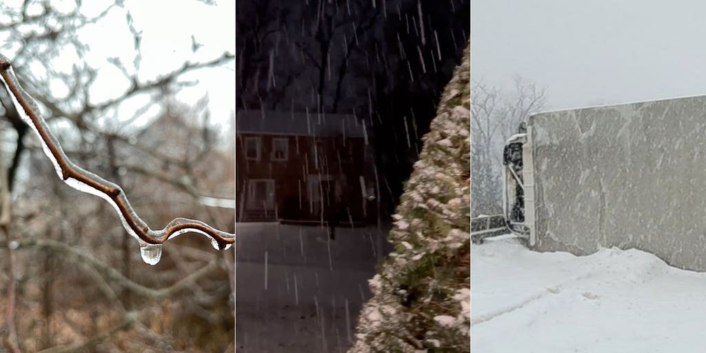 Last gasp: Winter storm coats Northeast in ice, snow before exiting US ...