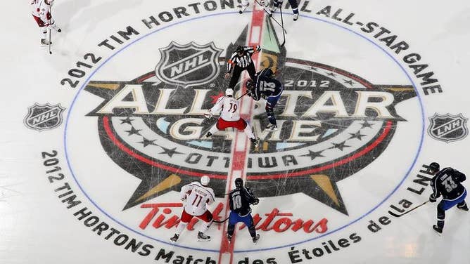 NHL players compete at the 2012 Tim Hortons All-Star Game