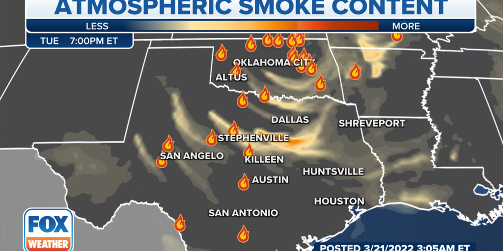 Fire threat continues after evacuations lifted in Oklahoma | Fox Weather
