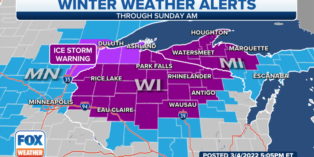 Ice Storm Brings Dangerously Slick Conditions To Parts Of Wisconsin ...