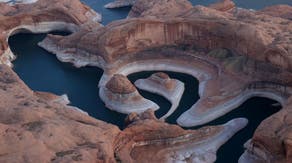 Lake Powell hits historic low, power production threatened
