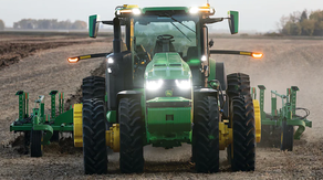 Less land, labor fuel need for John Deere's self-driving tractor