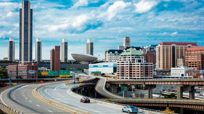 Albany, New York skyline -- allergy capitals list
