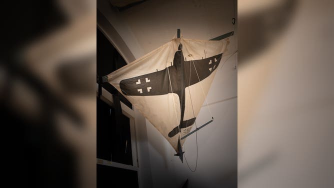 This kite was used to train machine gunners in WWII.