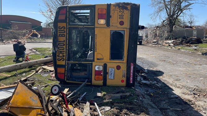 Arabi, Louisiana tornado damage 3-23-22