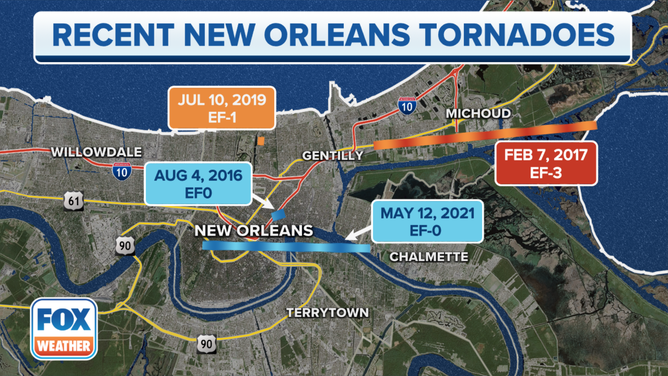 Deadly Tornado Rips Through Heart Of New Orleans | Fox Weather