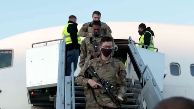 US troops arrive in Germany 3/1/22