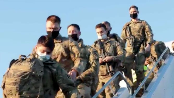 US troops arrive in Germany 3/1/22