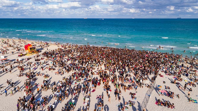 Spring break in Miami Beach 2017