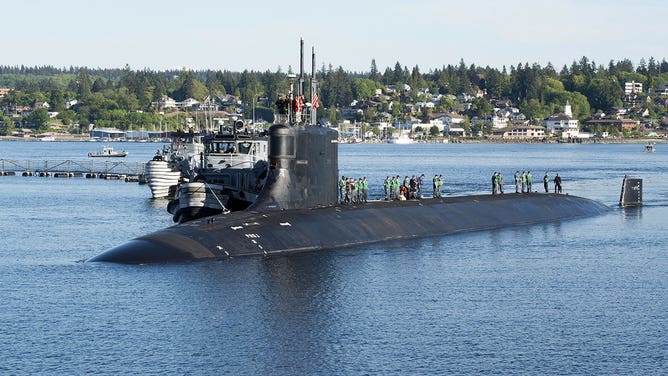 USS Connecticut submarine