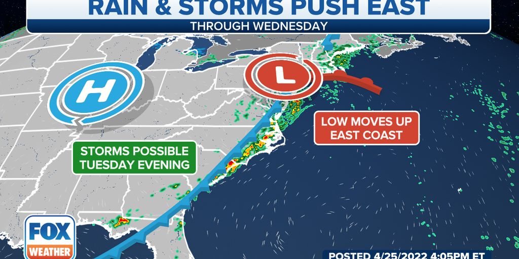 Severe thunderstorms move through Virginia | Fox Weather