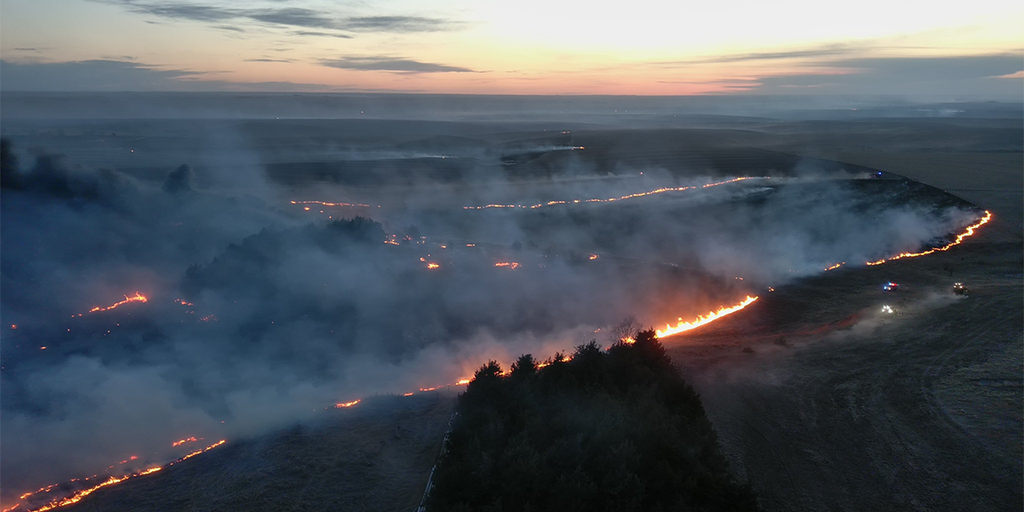 'Great progress was made' Road 702 Fire now 47 contained in Nebraska