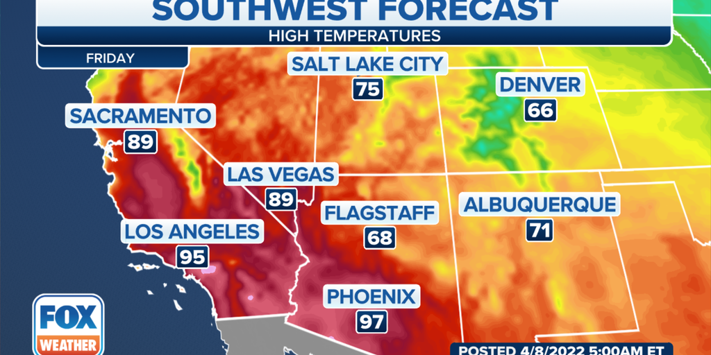 Spring sizzles: Heat records shattered with triple-digit temps in ...