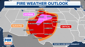Dangerous day of fire weather expected for parts of Colorado, Kansas on Friday