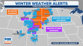 Another April blizzard will bring heavy snow, high winds to Northern Plains this weekend