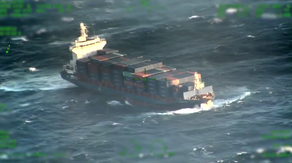 Rough weather delayed rescue operation for massive container ship off California coast